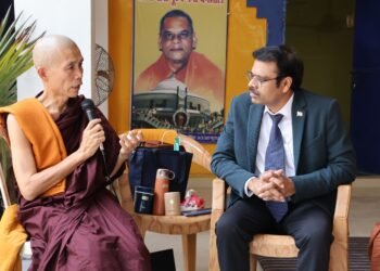 Rusen Kumar Talked to Vipassana Meditation Master Dr. Ashin Ottamathara Buddhist Monk