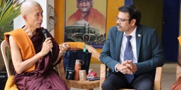 Rusen Kumar Talked to Vipassana Meditation Master Dr. Ashin Ottamathara Buddhist Monk