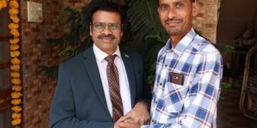 Rusen Kumar and Journalist Bhola Ram Sinha